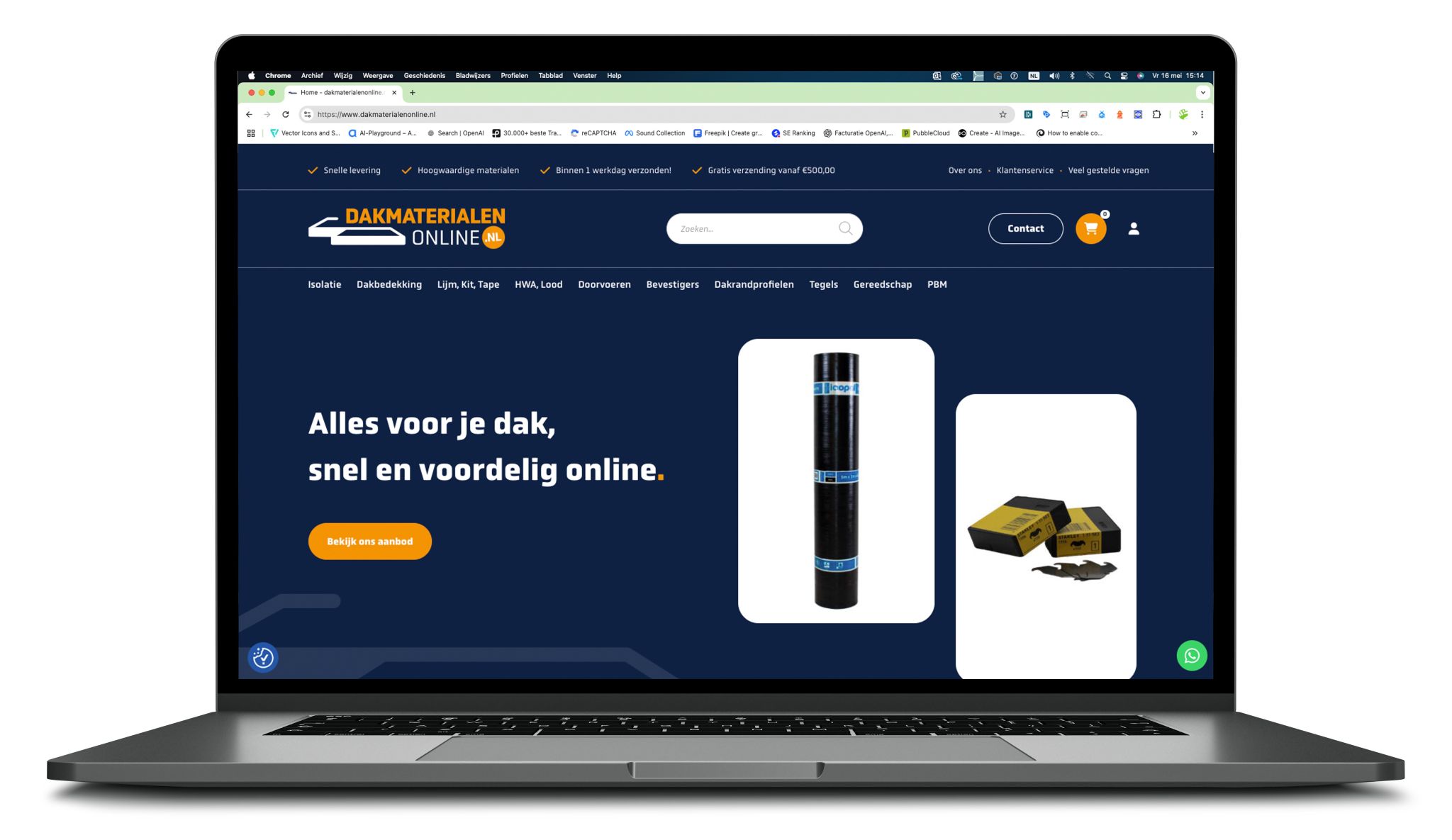 webshop laten maken